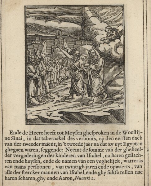 Christoffel van Sichem - Illustration zum Buch Leviticus - Kupferstich - um 1660