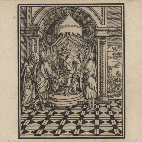 Christoffel van Sichem - Illustration zum Buch der Könige - Kupferstich - um 1660