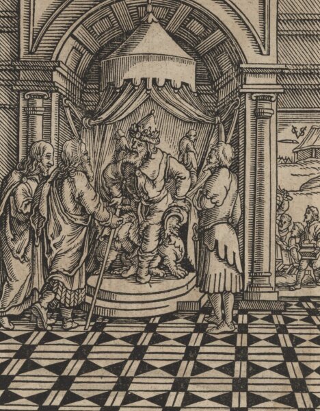 Christoffel van Sichem - Illustration zum Buch der Könige - Kupferstich - um 1660