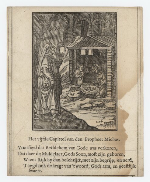 Christoffel van Sichem - Illustration zur Bibel - Kupferstich - um 1660