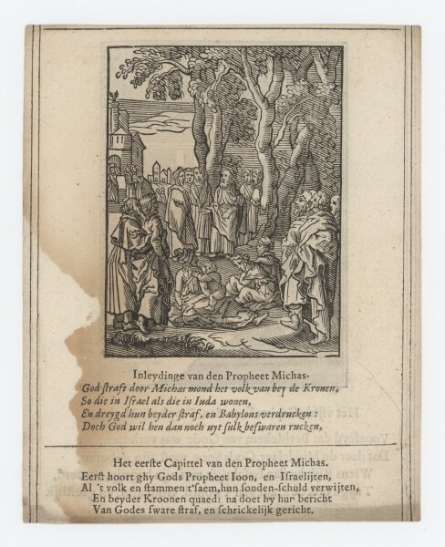 Christoffel van Sichem - Illustration zur Bibel - Kupferstich - um 1660