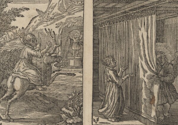 Christoffel van Sichem - Religiöses Motiv - Kupferstich - um 1660
