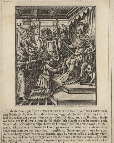 Christoffel van Sichem - Illustration zum Buch der Könige - Kupferstich - um 1660