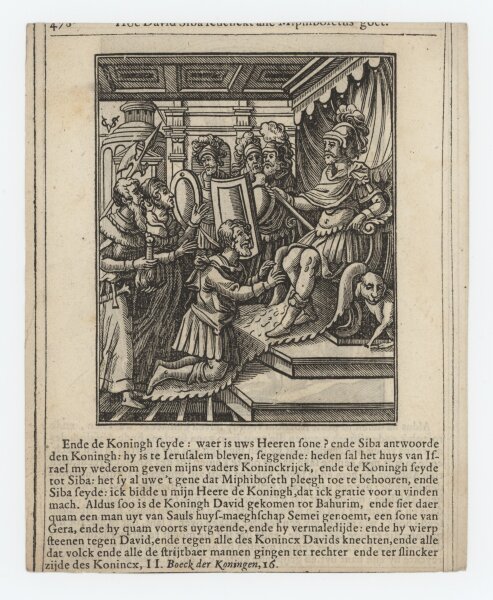 Christoffel van Sichem - Illustration zum Buch der Könige - Kupferstich - um 1660