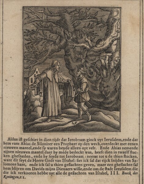 Christoffel van Sichem - Illustration zum Buch der Könige - Kupferstich - um 1660