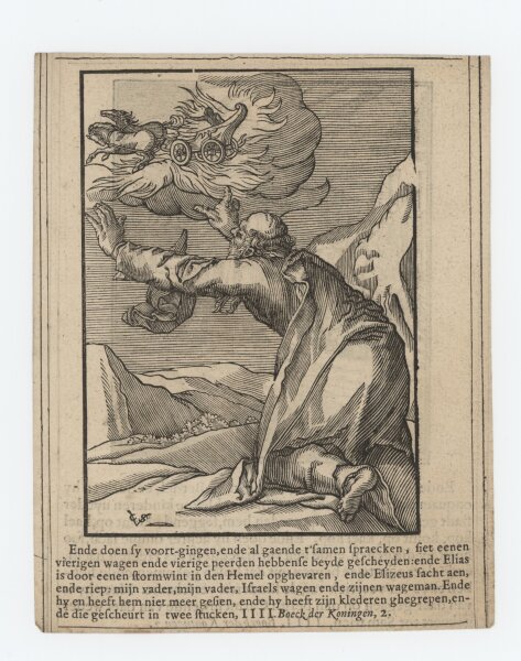 Christoffel van Sichem - Illustration zum Buch der Könige - Kupferstich - um 1660