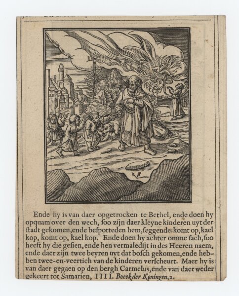 Christoffel van Sichem - Illustration zum Buch der Könige - Kupferstich - um 1660