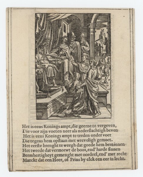 Christoffel van Sichem - Illustration zur Bibel - Kupferstich - um 1660