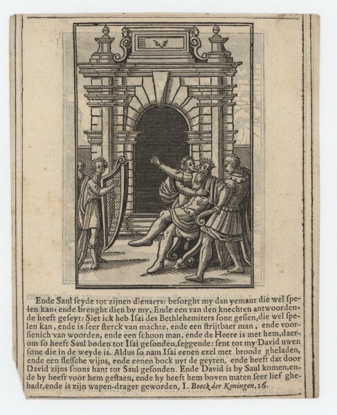 Christoffel van Sichem - Illustration zum Buch der Könige - Kupferstich - um 1660
