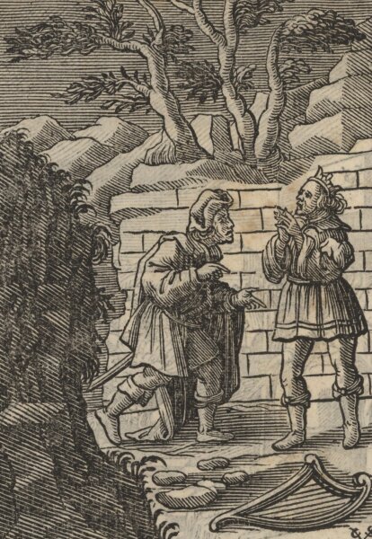 Christoffel van Sichem - Illustration zum Buch der Könige - Kupferstich - um 1660