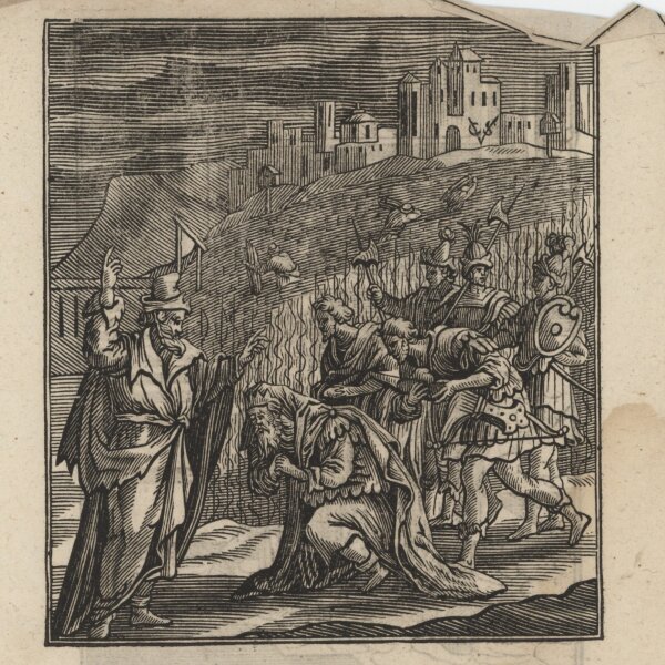 Christoffel van Sichem - Illustration zum Buch der Könige - Kupferstich - um 1660
