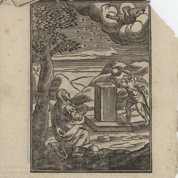 Christoffel van Sichem - Illustration zum Buch Genesis - Kupferstich - um 1660
