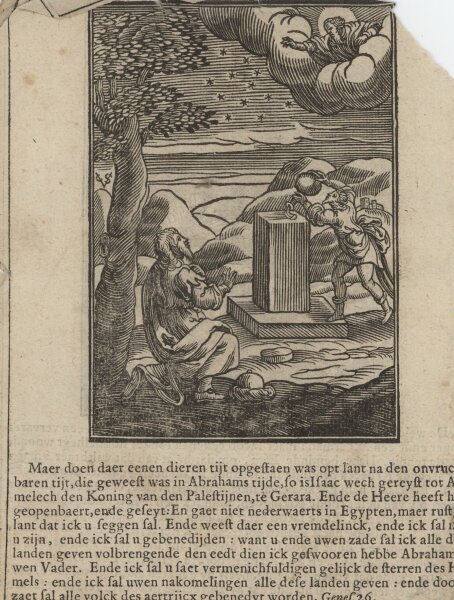 Christoffel van Sichem - Illustration zum Buch Genesis - Kupferstich - um 1660