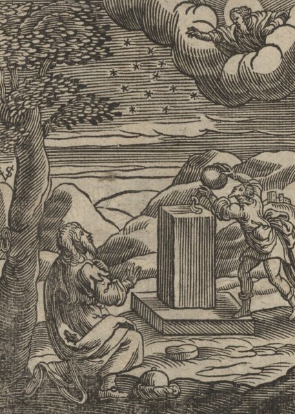 Christoffel van Sichem - Illustration zum Buch Genesis - Kupferstich - um 1660