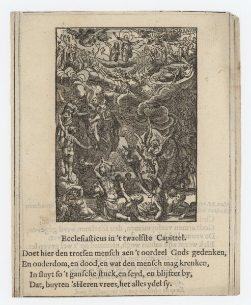 Christoffel van Sichem - Illustration zur Bibel - Kupferstich - um 1660