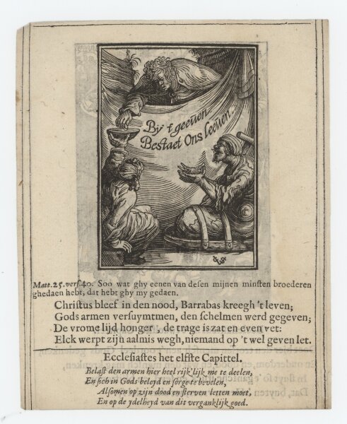 Christoffel van Sichem - Illustration zur Bibel - Kupferstich - um 1660