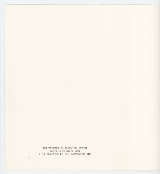 unbekannt - Menükarte - Offsetdruck - 1960er?