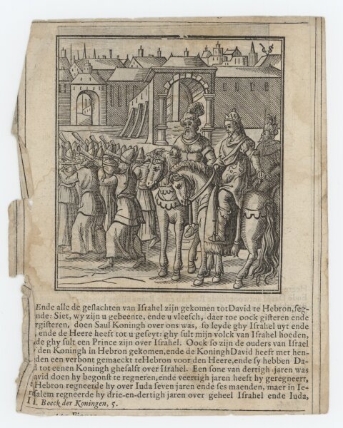 Christoffel van Sichem - Illustration zum Buch der Könige - Kupferstich - um 1660