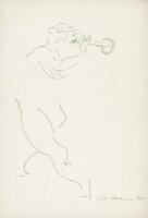 Ingrid Schaar - Bläser - Lithographie - 1980