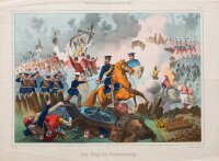 Unbekannt - Der Sieg bei Weissenburg 1870 - Kolorierte...