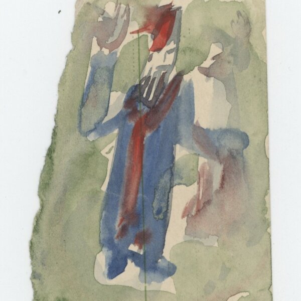 unbekannt - Figur - Aquarell - Anfang 20. Jhd
