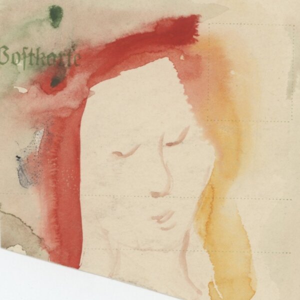 unbekannt - Frauenbildnis - Aquarell - Anfang 20. Jhd