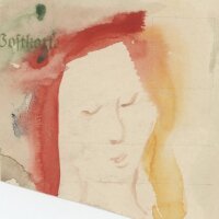 unbekannt - Frauenbildnis - Aquarell - Anfang 20. Jhd