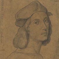 unbekannt - Bildnis Raphael Sanzio da Urbino -...