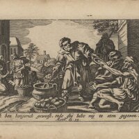 Pieter Hendriksz Schut - Illustration zu Matthäus 25...