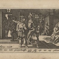 Pieter Hendriksz Schut - Illustration zu Matthäus 25...