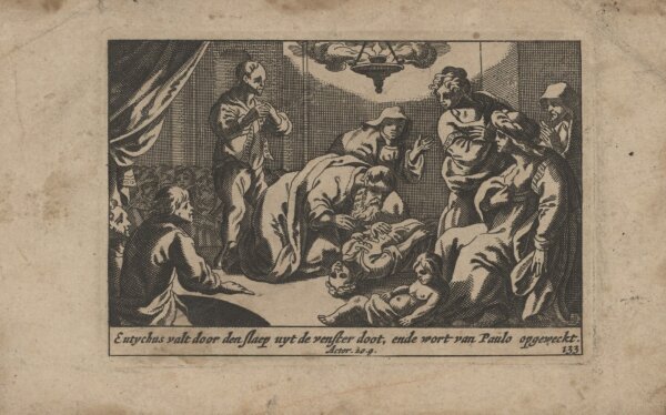 Pieter Hendriksz Schut - Illustration zur Apostelgeschichte - Kupferstich - um 1660