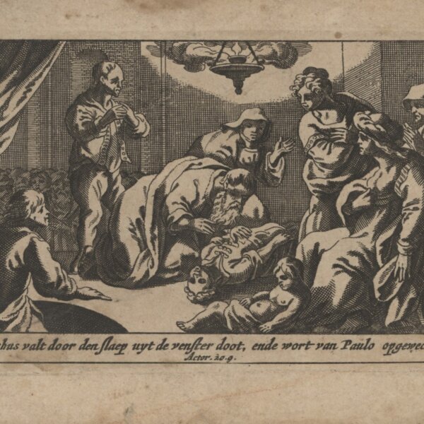 Pieter Hendriksz Schut - Illustration zur Apostelgeschichte - Kupferstich - um 1660