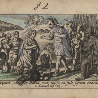 Pieter Hendriksz Schut - Illustration zum 1. Buch Samuel...