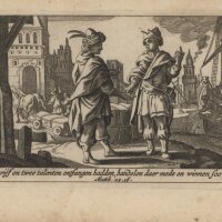 Pieter Hendriksz Schut - Gleichniss von den anvertrauten...