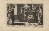 Pieter Hendriksz Schut - Das Scherflein der Witwe, Markus...