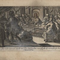Pieter Hendriksz Schut - Abendmahl, Illustration zu...