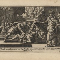 Pieter Hendriksz Schut - Illustration zu Matthäus...