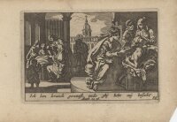 Pieter Hendriksz Schut - Illustration zu Matthäus 25...