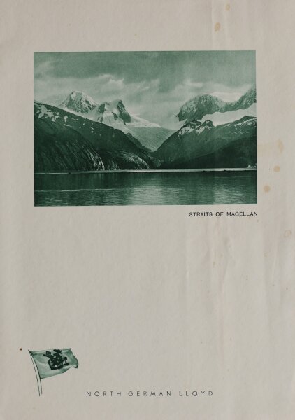Norddeutscher Lloyd Bremen - Menükarte - Offsetdruck - 15.3.1936