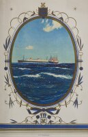 Norddeutscher Lloyd Bremen - Menükarte Norddeutscher...