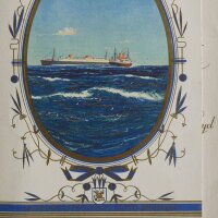 Norddeutscher Lloyd Bremen - Menükarte Norddeutscher...