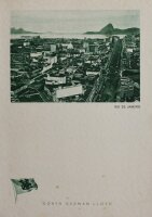 Norddeutscher Lloyd Bremen - Menükarte North German...