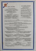 Unbekannt - Carte du Jour - Offsetdruck - 19.9.1929