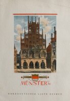 Norddeutscher Lloyd Bremen - Menükarte - Offsetdruck...