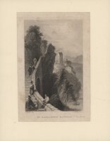 A. H. Payne - St. Margareth Kapelle - Stahlstich - um 1850
