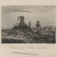 Krausse - Denkmal auf dem Wachberge bei Göhren -...