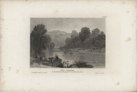 Unbekannt - Der Jordan - Stahlstich - um 1840