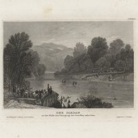 Unbekannt - Der Jordan - Stahlstich - um 1840