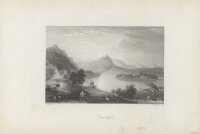 Albert Henry Payne - Drachenfels - Stahlstich - 1....