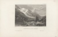 Carl Reiss - Chamouni in der Schweiz - Stahlstich - 1....